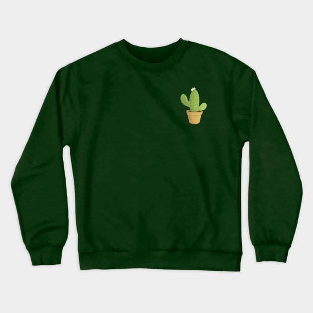 Dainty Cactus Crewneck Sweatshirt by studiomo